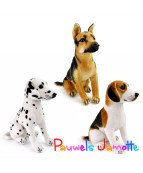 CHIENS, 28CM, SE VEND PAR 3 ASST
