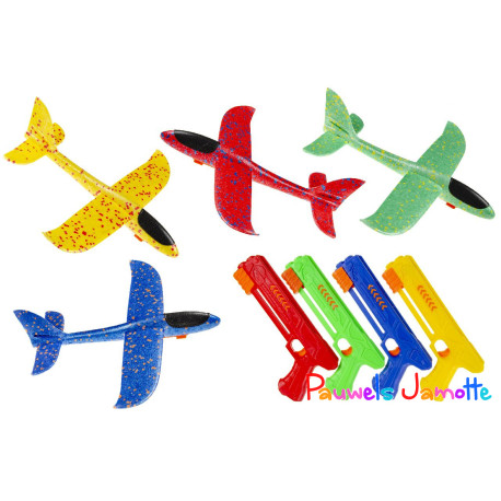 LANCE AVION, PISTOLET 27CM/AVION 36CM, ASST