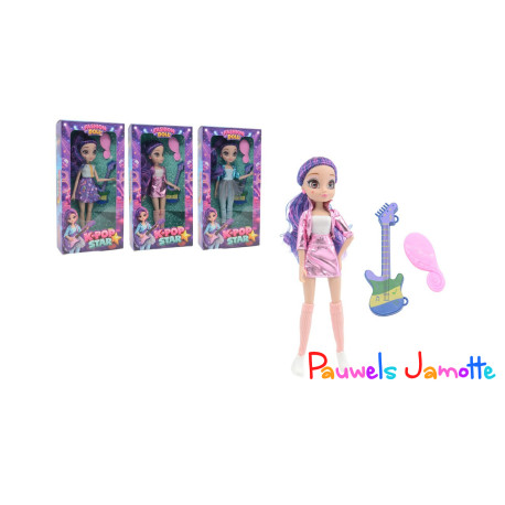 K-POP POUPEE 27CM, 3 ASST