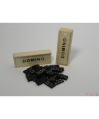 JEU DE DOMINO EN BOIS 28PCS 15CM SE VEND PAR 6