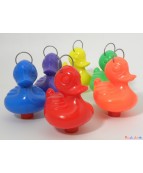 CANARD LESTE DE 16CM AVEC ANNEAU COULEURS ASST