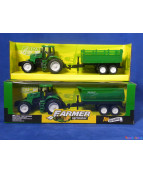 TRACTEUR AVEC REMORQUE, 2 MODELES