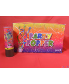 PARTY POPPERS,15CM, SE VEND PAR 12