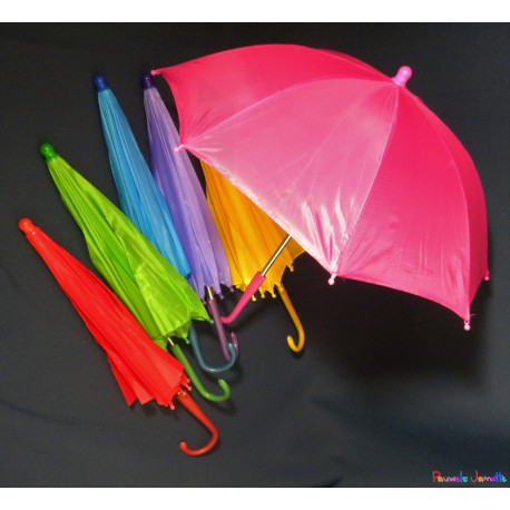 PARAPLUIE ENFANT, 40CM, COULEURS ASST