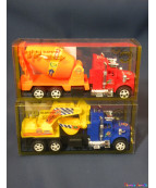 CAMION EN PLASTIC, 16CM, 2 MODELES